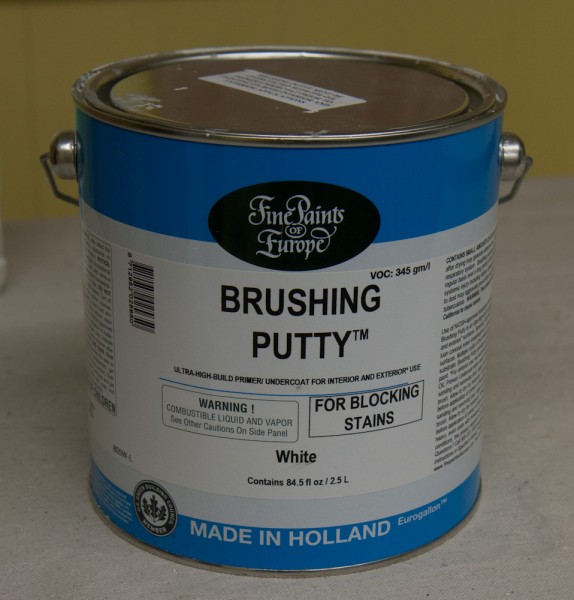 Brushing putty comes to the rescue.